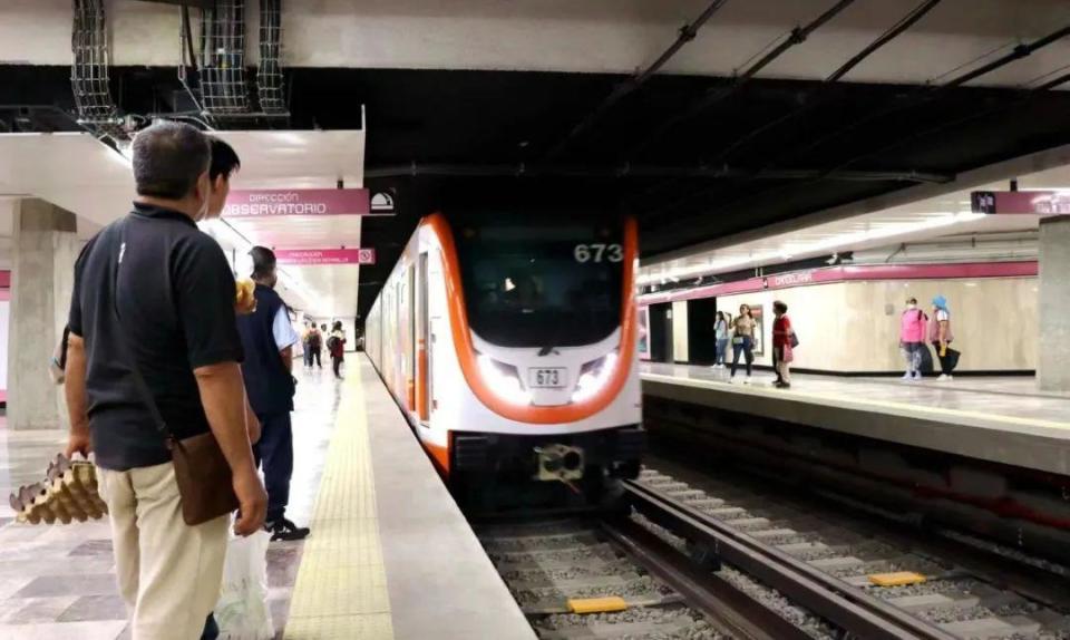 ?墨西哥城地鐵1號線。中國中車供圖。